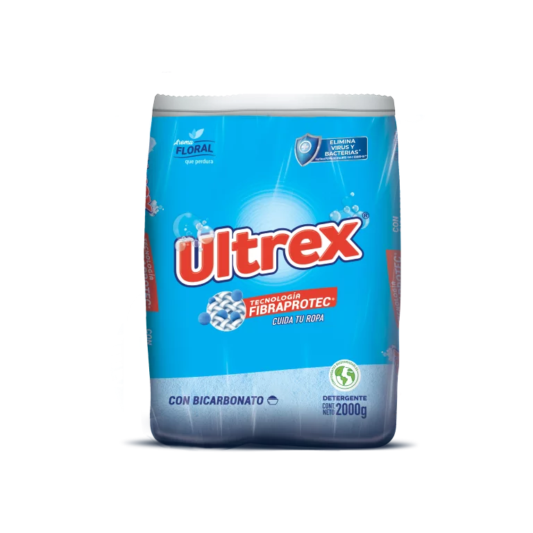 Detergente En Polvo Ultrex Floral