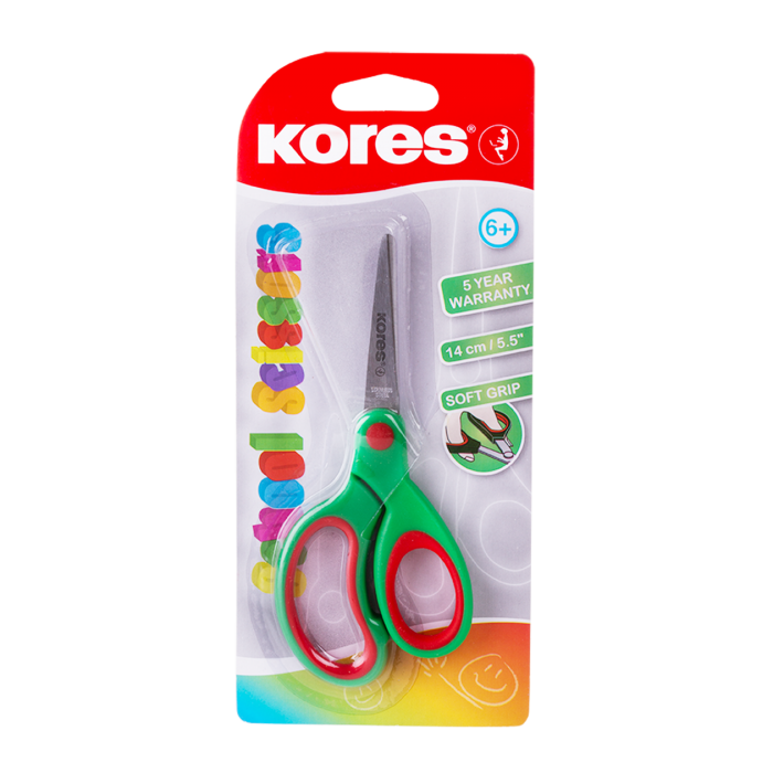 Tijera Punta Roma soft-grip - Kores