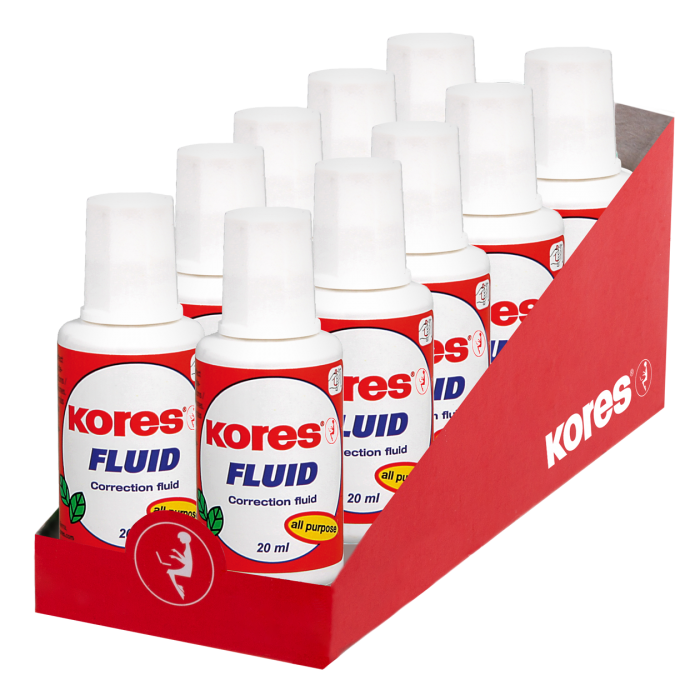 Corrector Líquido de brocha Fluid - Kores