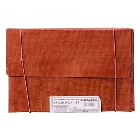 Archivador Tipo Acordeon Tamaño Carta - Mayka