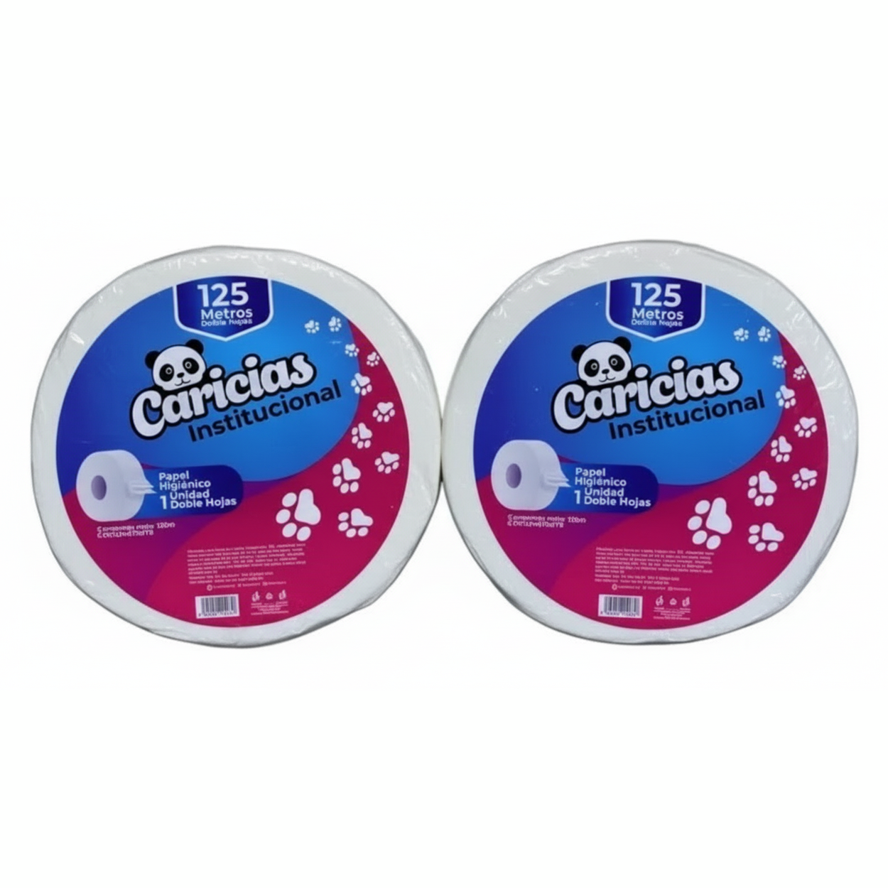 Papel Institucional Caricias 4x125 metros