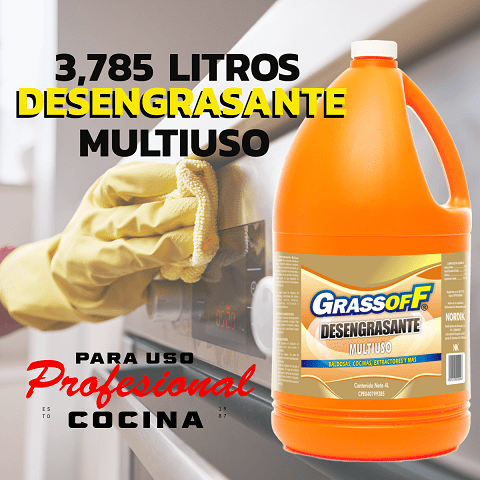 Desengrasante Grassoff - 3.785 L