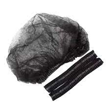 Gorros Desechables Negros 100 UND