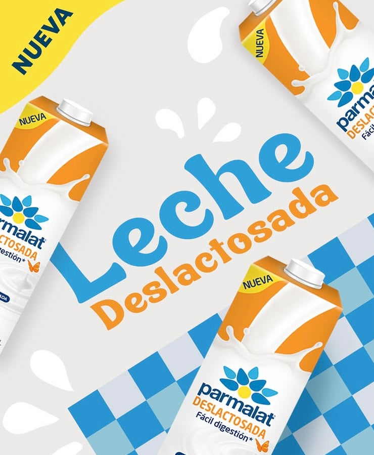 Leche Deslactosada Parmalat - 1 litro