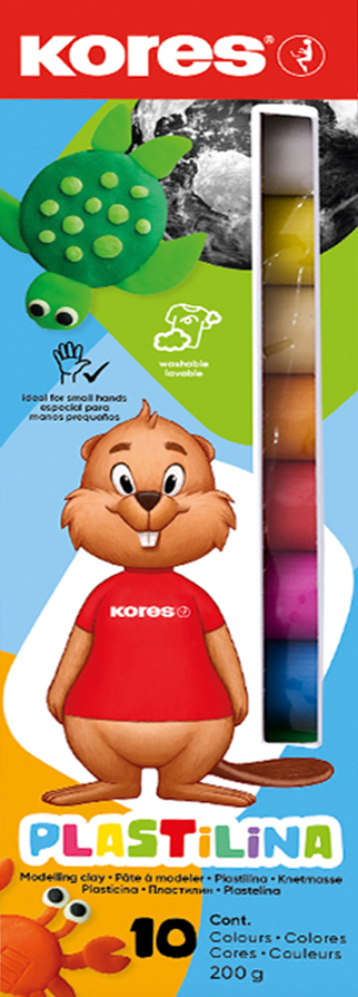 Plastilina Escolar - Kores