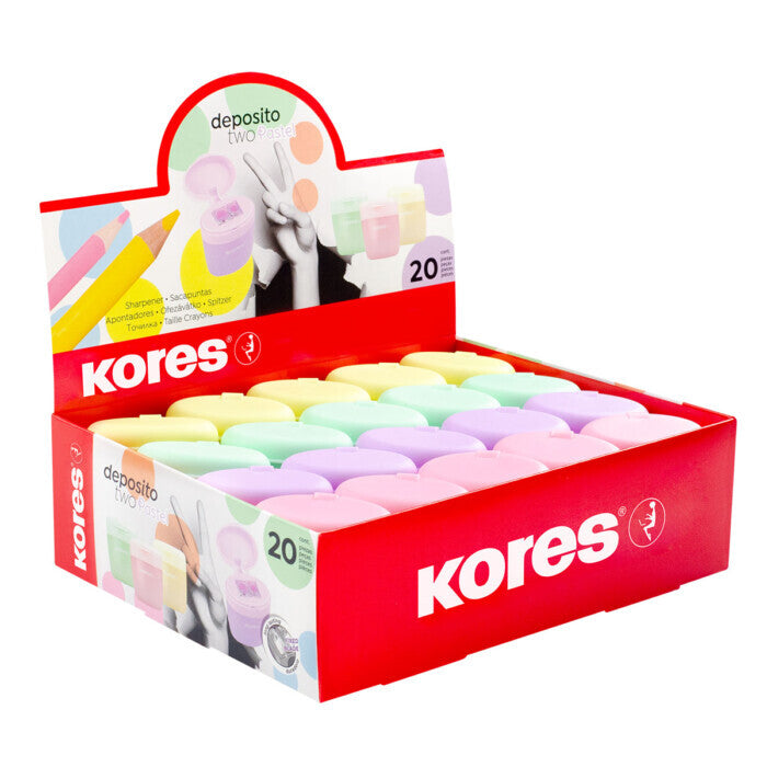 Sacapuntas TWO Pastel - kores