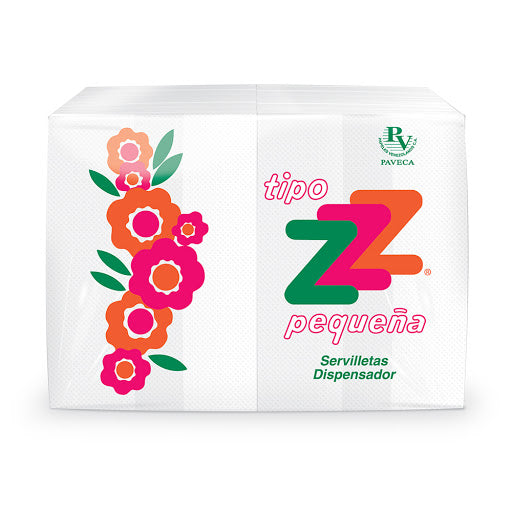 Bulto Servilletas ZZ Pequeñas 20 UND x 160
