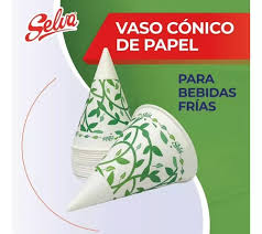 Caja De Vasos Cónicos Selva