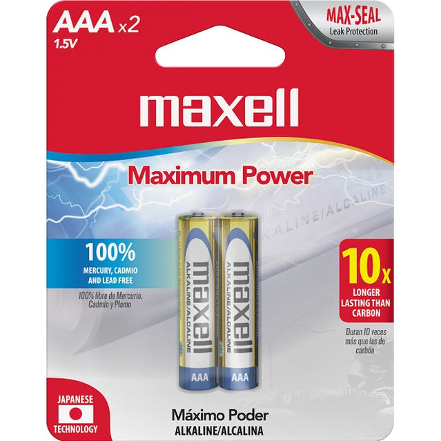 Batería Alcalina AAA - 2 PACK