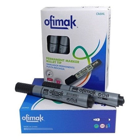Marcador Permanente Ofimak