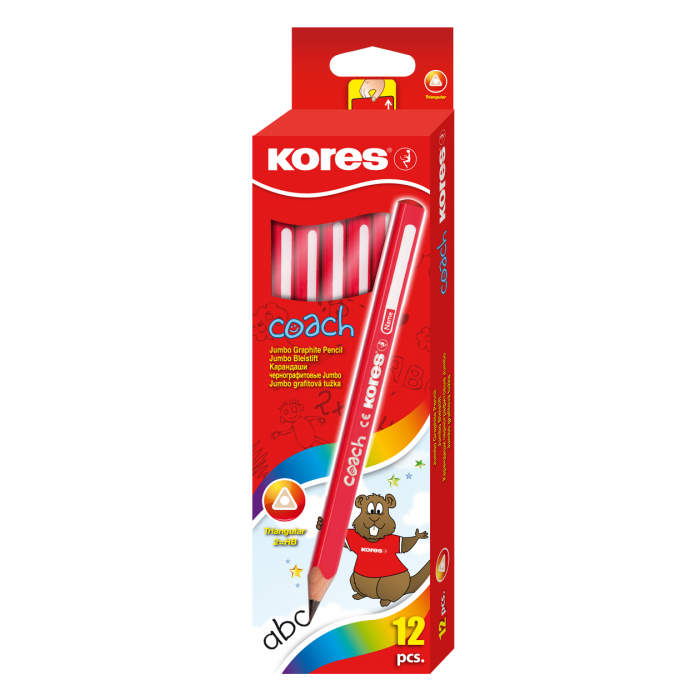Lápices Jumbo  Coach - Kores
