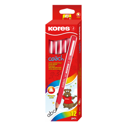 Lápices Jumbo  Coach - Kores