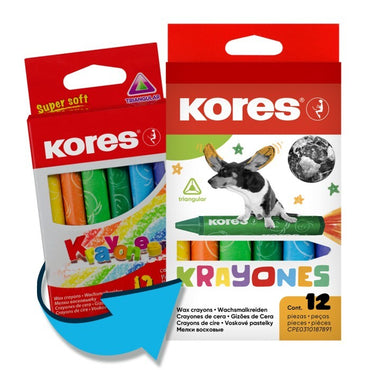 Krayones Jumbo 12 und - Kores
