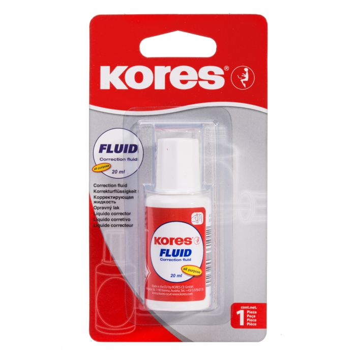 Corrector Líquido de brocha Fluid - Kores