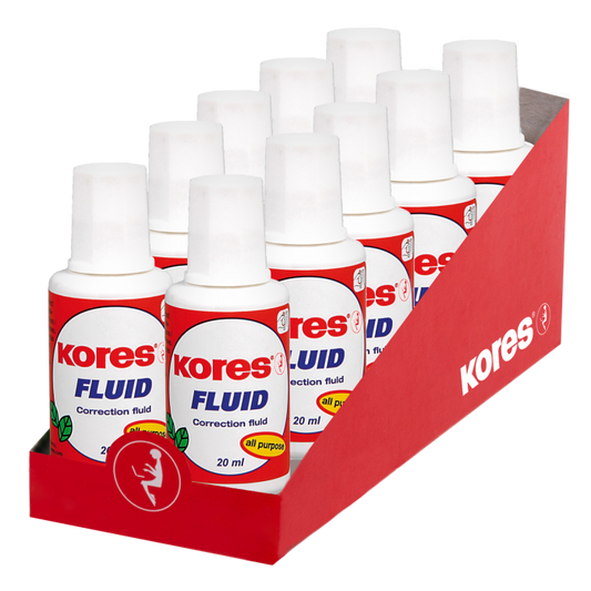 Corrector Líquido de brocha Fluid - Kores