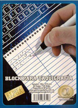 Block de Taquigrafía