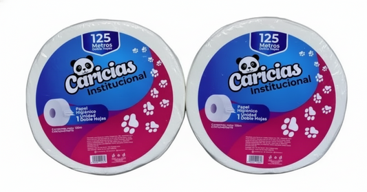 Papel Institucional Caricias 4x125 metros