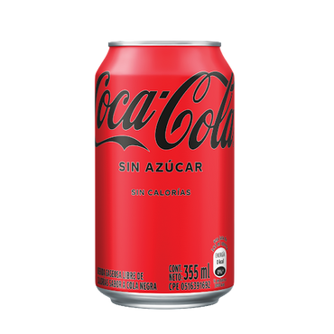 Refresco Coca-Cola Sin Azúcar Lata 355 ml