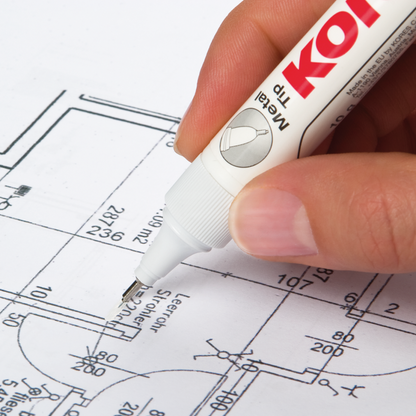 Metal Tip pluma correctora - Kores