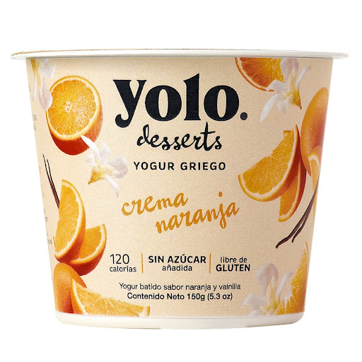 Yolo - Crema Naranja 150g