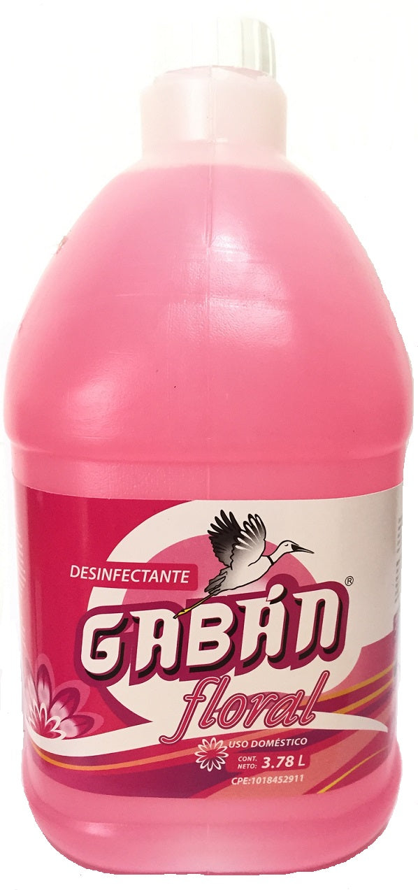 Desinfectante Gabán Floral - 3.785 litros