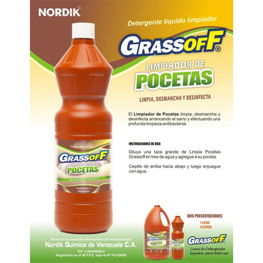 Limpiador de Pocetas  Grassoff - 1 L