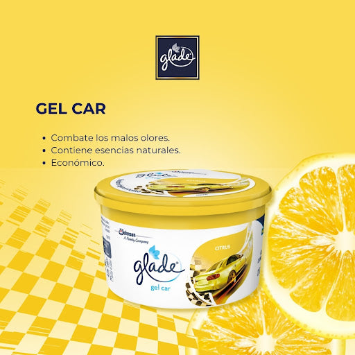 Glade Gel Car Citrus 70 g