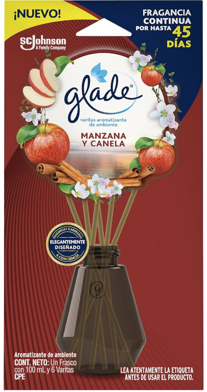 Glade Varitas Manzana y Canela