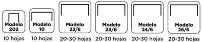 Caja de Grapas Lisas Ofimak - 5000 UND