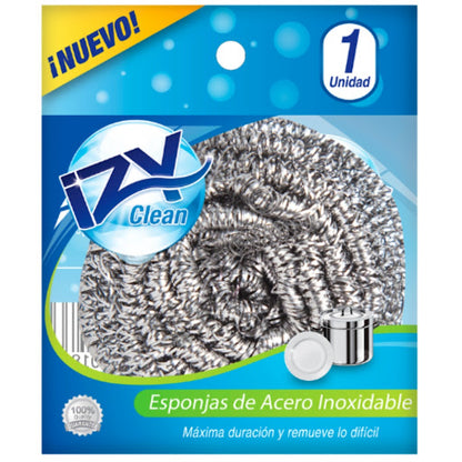 Esponja de Acero Inoxidable IZY Clean