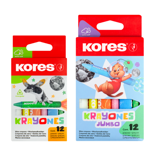 Krayones Jumbo 12 und - Kores