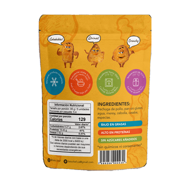 Listochef Nuggets Sin Gluten 513g