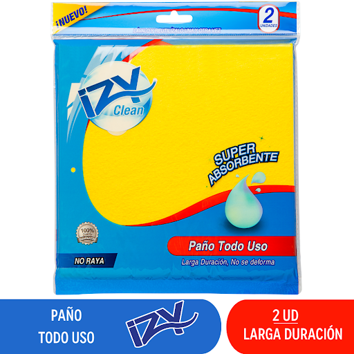 Paño Izy Clean Todo Uso X 2 UND