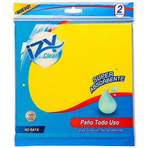 Paño Izy Clean Todo Uso X 2 UND