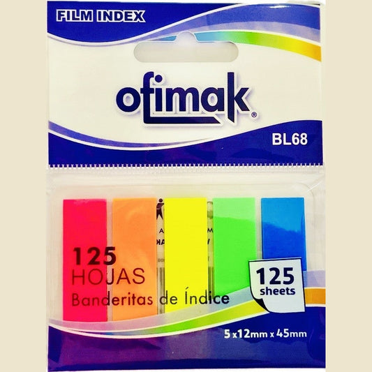 Banderitas de Indice - Ofimak