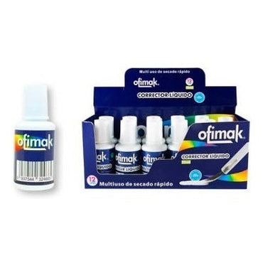 Corrector Líquido tipo brocha Ofimak