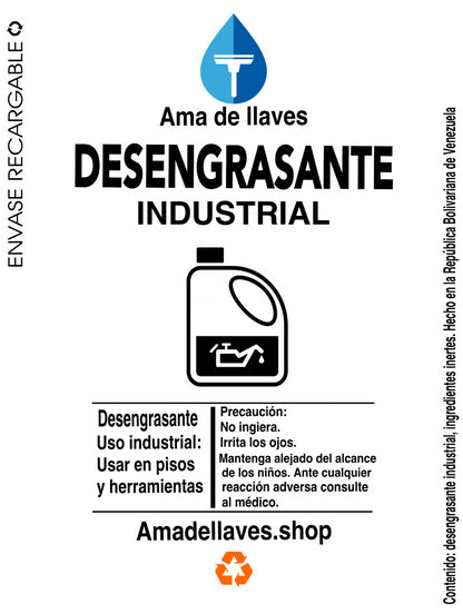 Recargables - Desengrasante ultra 20 litros