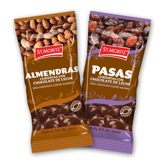 Frutos Secos Cubiertos de Chocolate