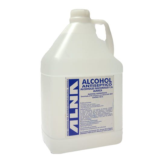 Alcohol Isopropílico Java / ALNA  Galón 70 V/V 3.785 L