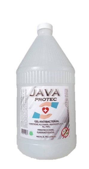 Gel Antibacterial JAVA S/Dispensador Galón 3.785 L