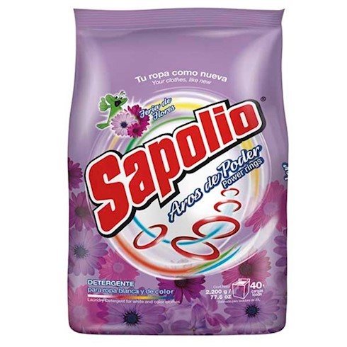 Jabón en Polvo Sapolio Floral - 800g