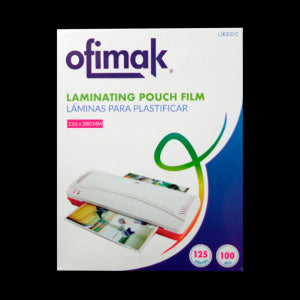 Laminas para Plastificar Carta - Ofimak