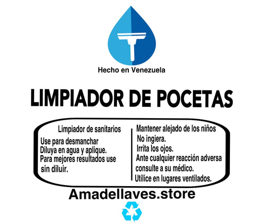 Limpiador y desincrustante de Pocetas - 1L