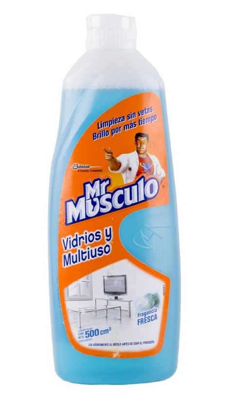MR MUSCULO® VIDRIOS Y MULTIUSO FRAGANCIA FRESCA