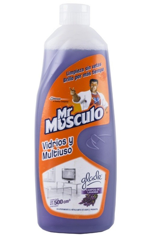 MR MUSCULO® VIDRIOS Y MULTIUSO LAVANDA